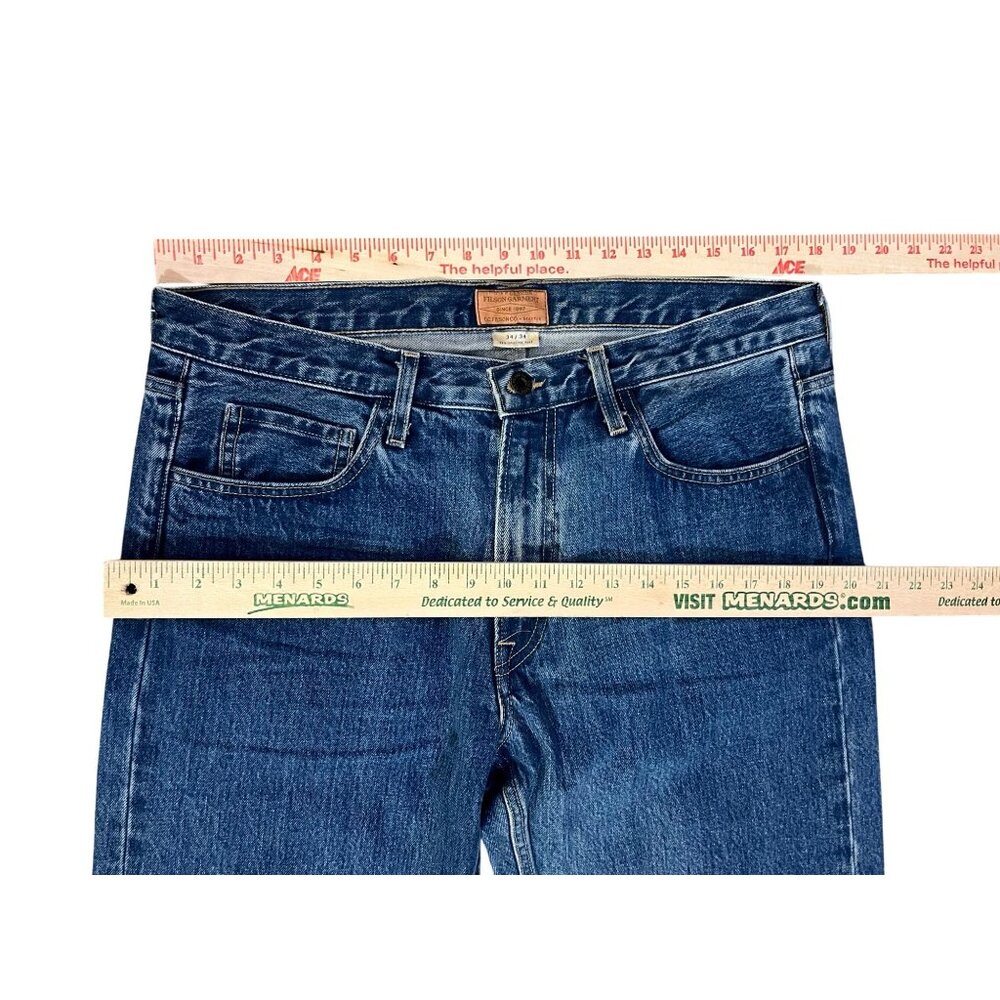 Vintage Filson Rail-Splitter Jeans Men’s 34/34 (Measures 36x34.5) – USA Made - Picture 8 of 14